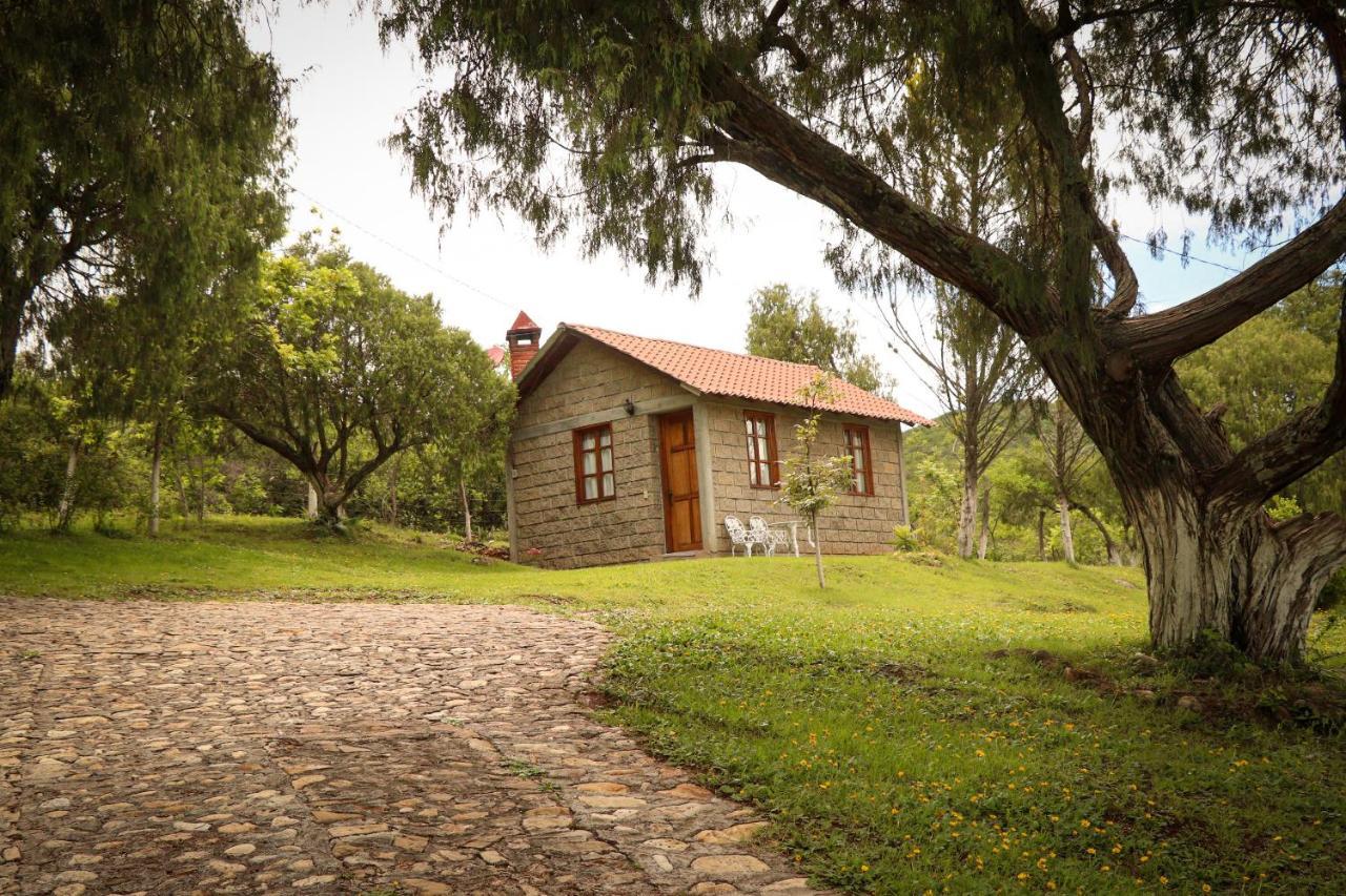 Casa Rural Santa Maria Regla Pensionat Huasca de Ocampo Exteriör bild