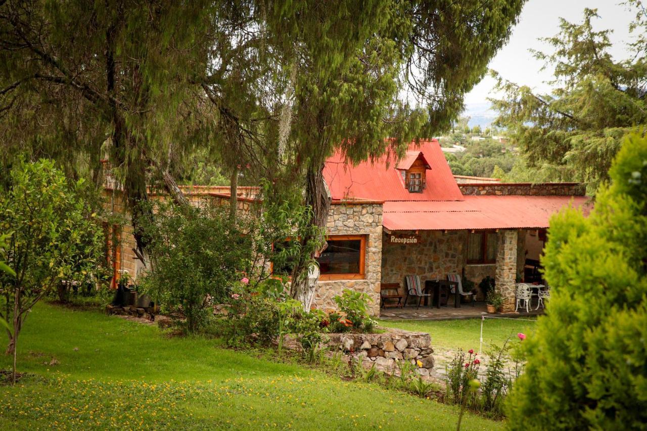 Casa Rural Santa Maria Regla Pensionat Huasca de Ocampo Exteriör bild